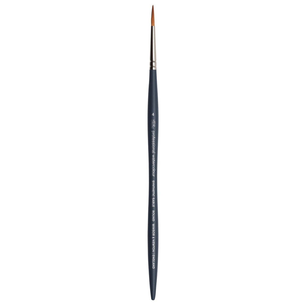 Winsor & Newton Professional Watercolor Synthetic Sable Brush - Round 4 - merriartist.com