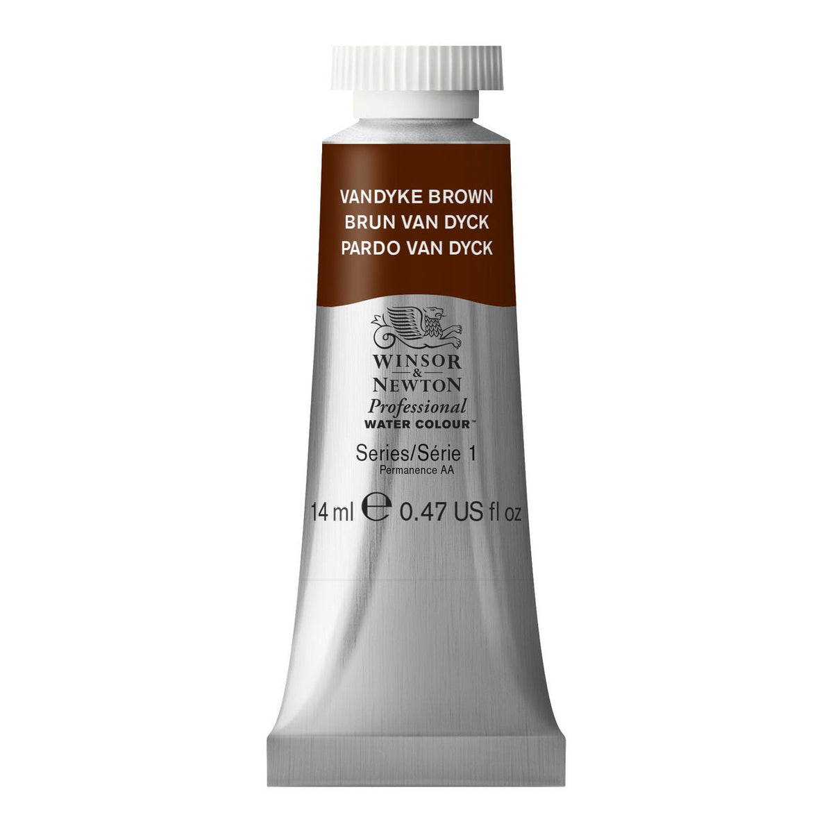 Winsor & Newton Professional Watercolor Van Dyke Brown 14ml - merriartist.com