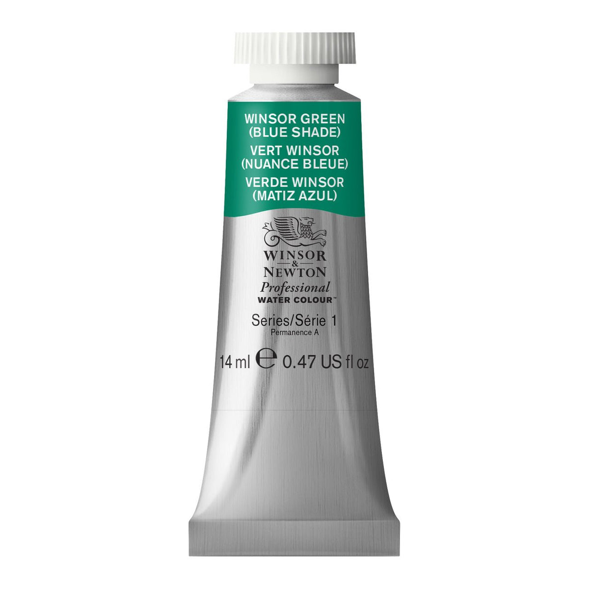 Winsor & Newton Professional Watercolor Winsor Green (Blue Shade) 14ml - merriartist.com