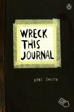 Wreck This Journal by Keri Smith - merriartist.com
