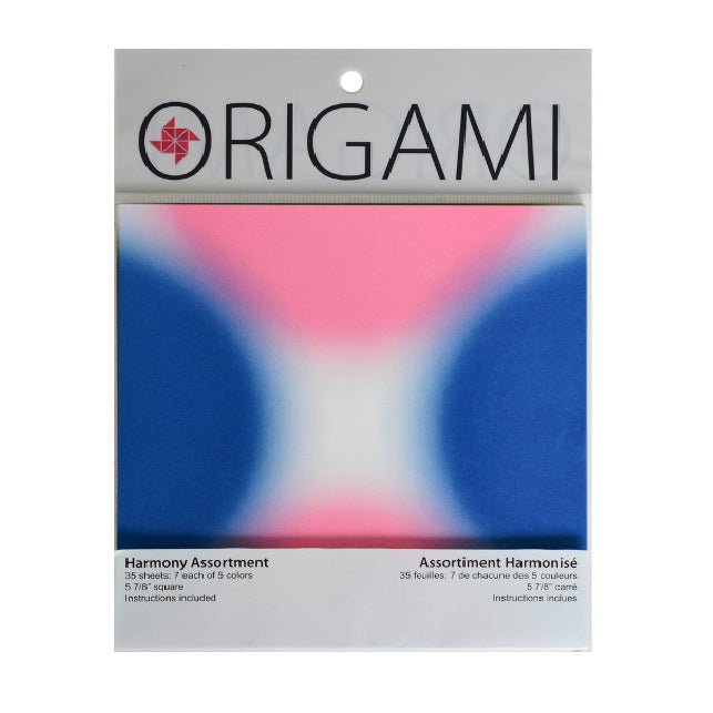 Yasutomo 4302 - Harmony Assortment - 35 sheets - 5 colors - 5 7/8 inch - merriartist.com