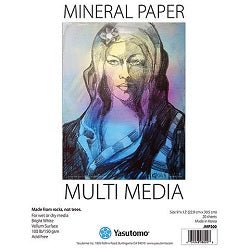 Yasutomo Mineral Paper Pad - 20 sheets - 9x12 inch - merriartist.com