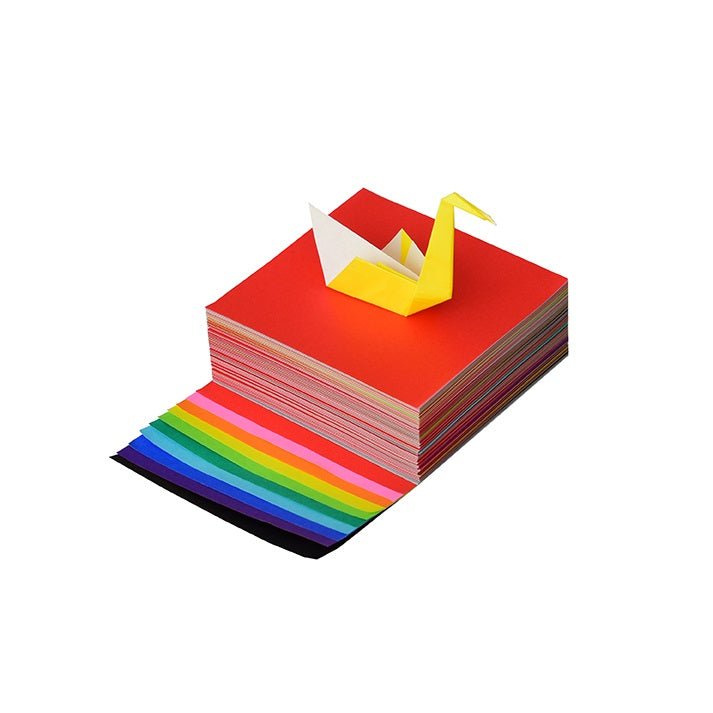 Yasutomo OS405 - Bulk Origami Paper 4" - 10 assorted colors - 500 sheets - merriartist.com