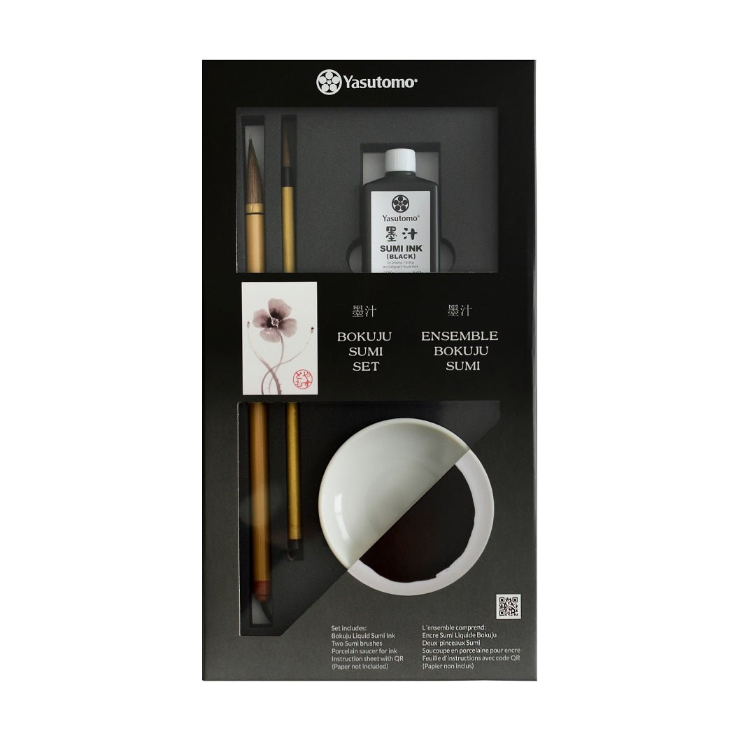 Yasutomo SWS700 Bokuju Sumi-E Set - merriartist.com