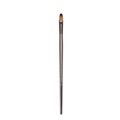 Zen S43 Long Handled All Media Brush Filbert 6 - merriartist.com