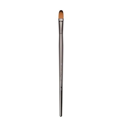 Zen S43 Long Handled All Media Brush Filbert 8 - merriartist.com
