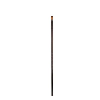 Zen S43 Long Handled All Media Brush Flat 2 - merriartist.com