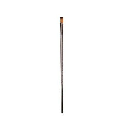 Zen S43 Long Handled All Media Brush Flat 4 - merriartist.com