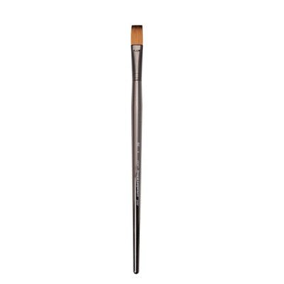 Zen S43 Long Handled All Media Brush Flat 8 - merriartist.com