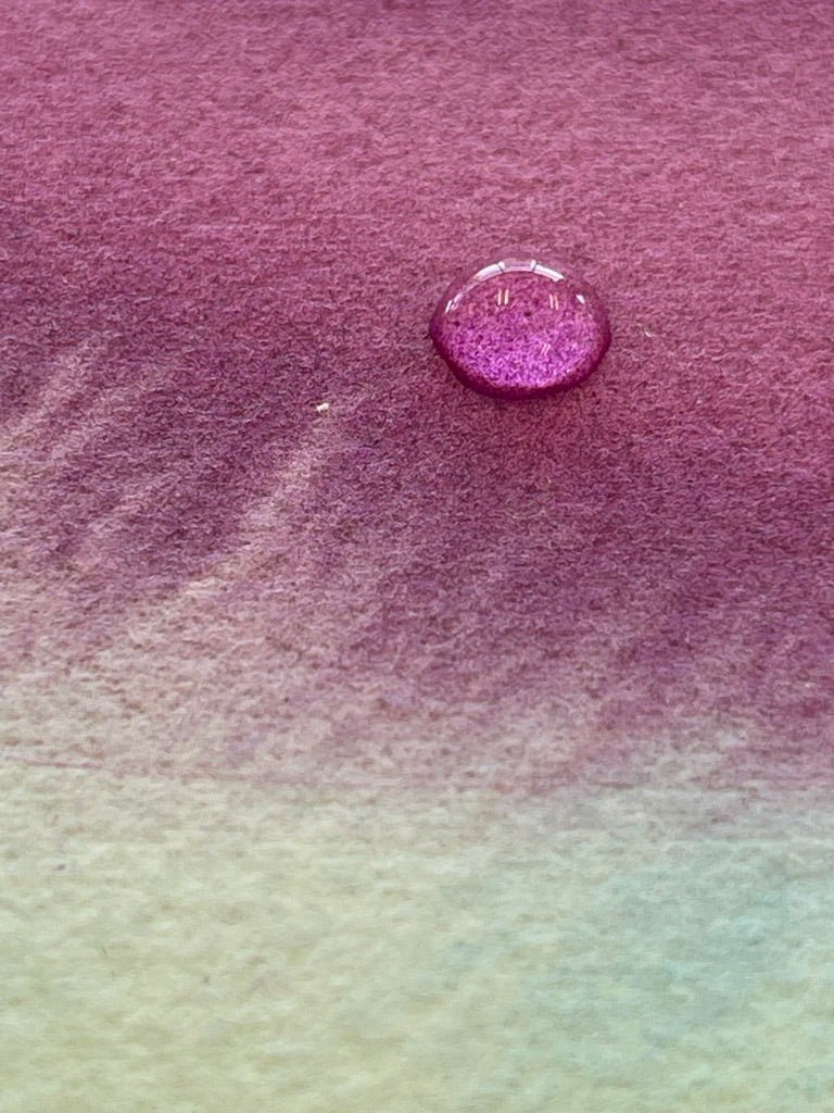 SpectraFix FinalFix applied to Watercolor as a protective finish. - The Merri Artist - merriartist.com