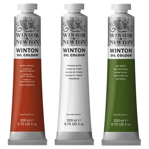 Winsor & Newton Winton Oils in 200 ml tubes