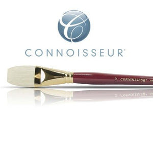Connoisseur Pure Synthetic Bristle Brushes for Oils and Acrylics