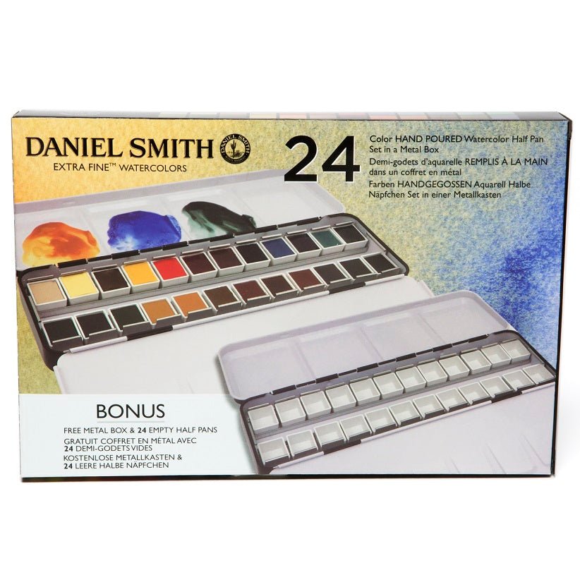 Daniel Smith Watercolor Half Pan Sets - merriartist.com