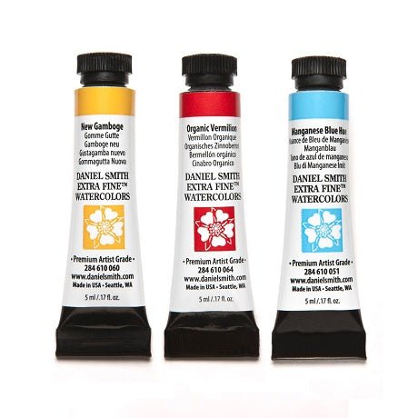 Daniel Smith Watercolors on 5 ml Tubes (small tubes) - merriartist.com