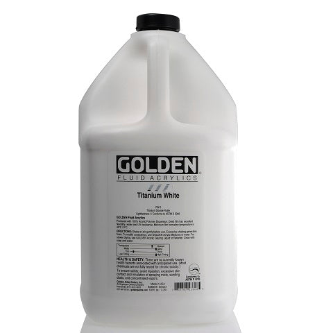 Golden Fluid Acrylics in 128 Ounce (gallon) Jugs - merriartist.com