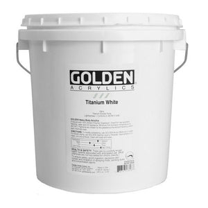 Golden Heavy Body Acrylics in 128 ounce (gallon) Pails