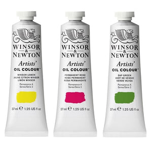 Winsor & Newton Professional Artists' Oil Colors in 37 ml Tubes