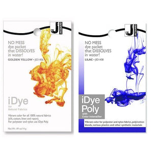iDye Textile Dyes for Natural and Polyester Fabrics