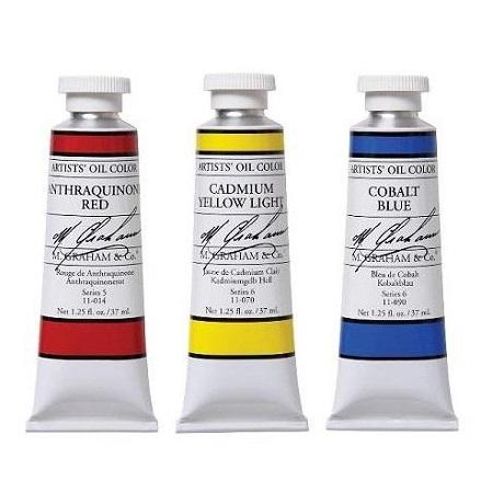 M. Graham Professional Oil 37 ml Tubes - merriartist.com