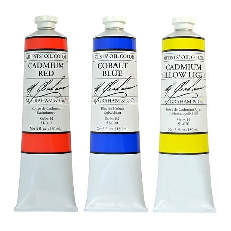 M. Graham Professional Oils in 150 ml Tubes - merriartist.com