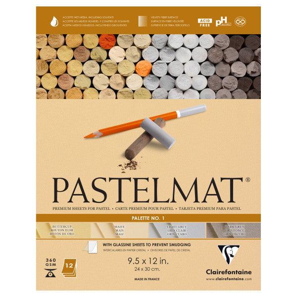 Pastelmat Paper for Pastels by Clairefontaine - merriartist.com