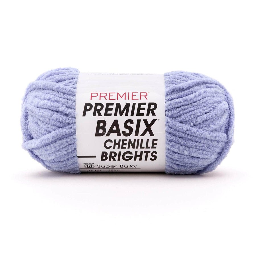 Premier Yarns Basix Chenille Brights - The Merri Artist - merriartist.com