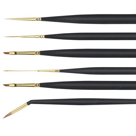 Princeton 3050 Series Mini-detailer Brushes - merriartist.com