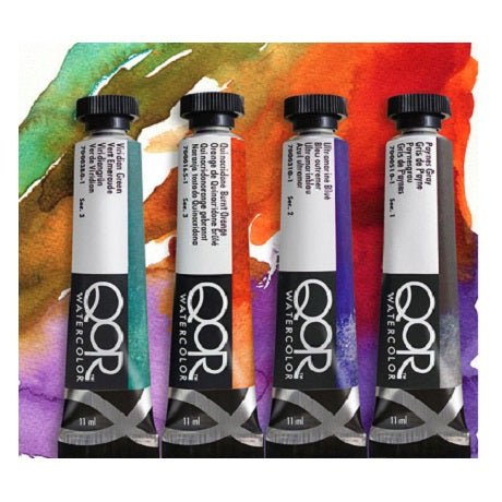 QoR Watercolors - merriartist.com