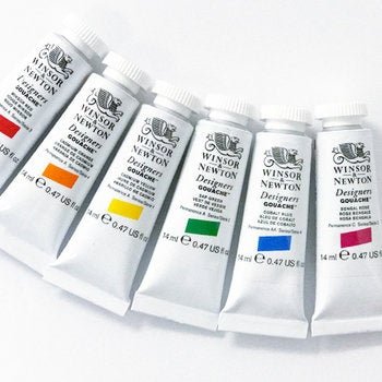 Winsor & Newton Designers Gouache - The Merri Artist - merriartist.com