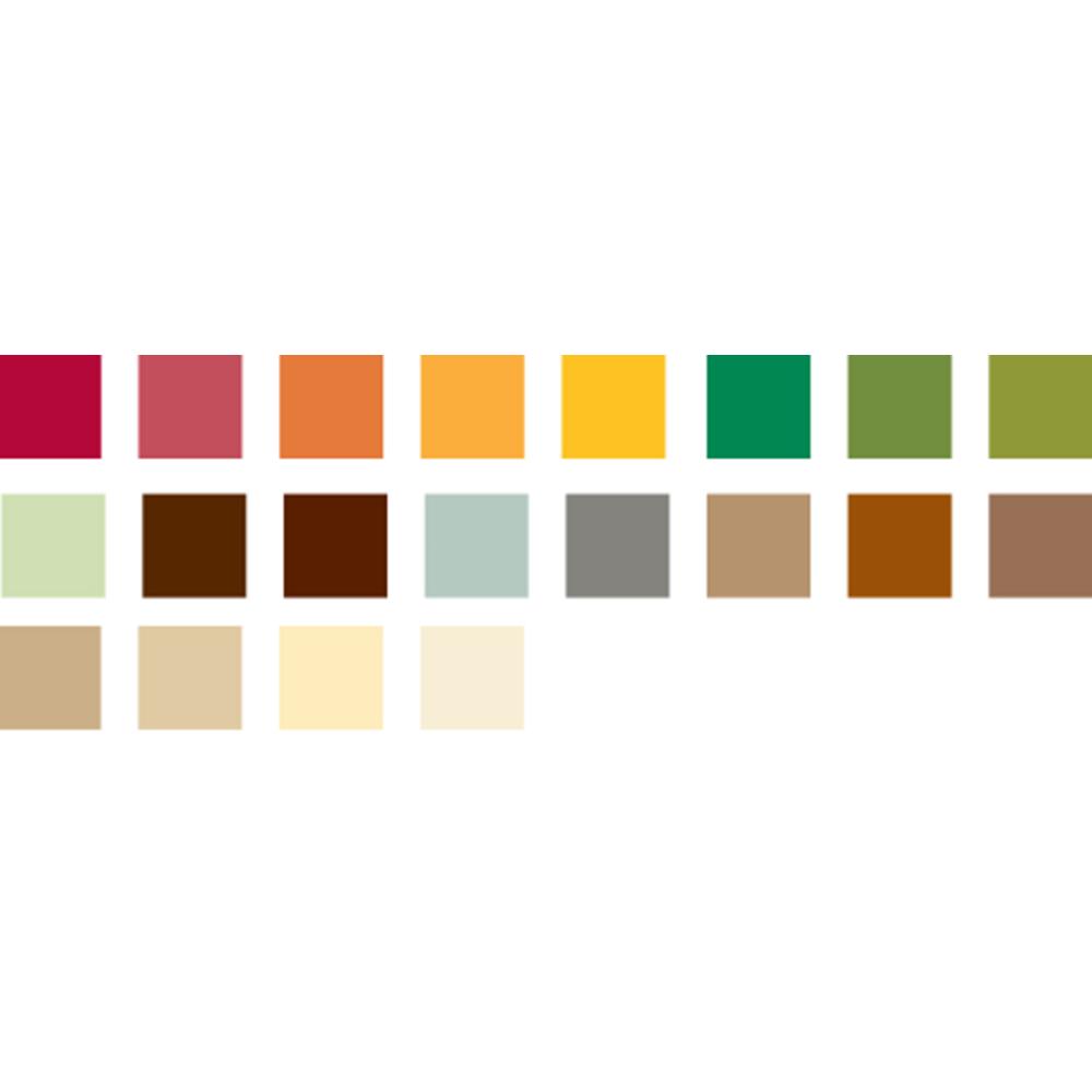 American Crafts Variety Cardstock Pack - Textured, Solid Core, 80 lb. 12"X12" Pack of 60 - Autumn Tones