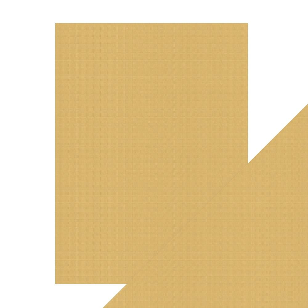 Craft Perfect Weave Textured 80 lb. Classic Card 8.5"X11" Package of 10 - Tan Brown