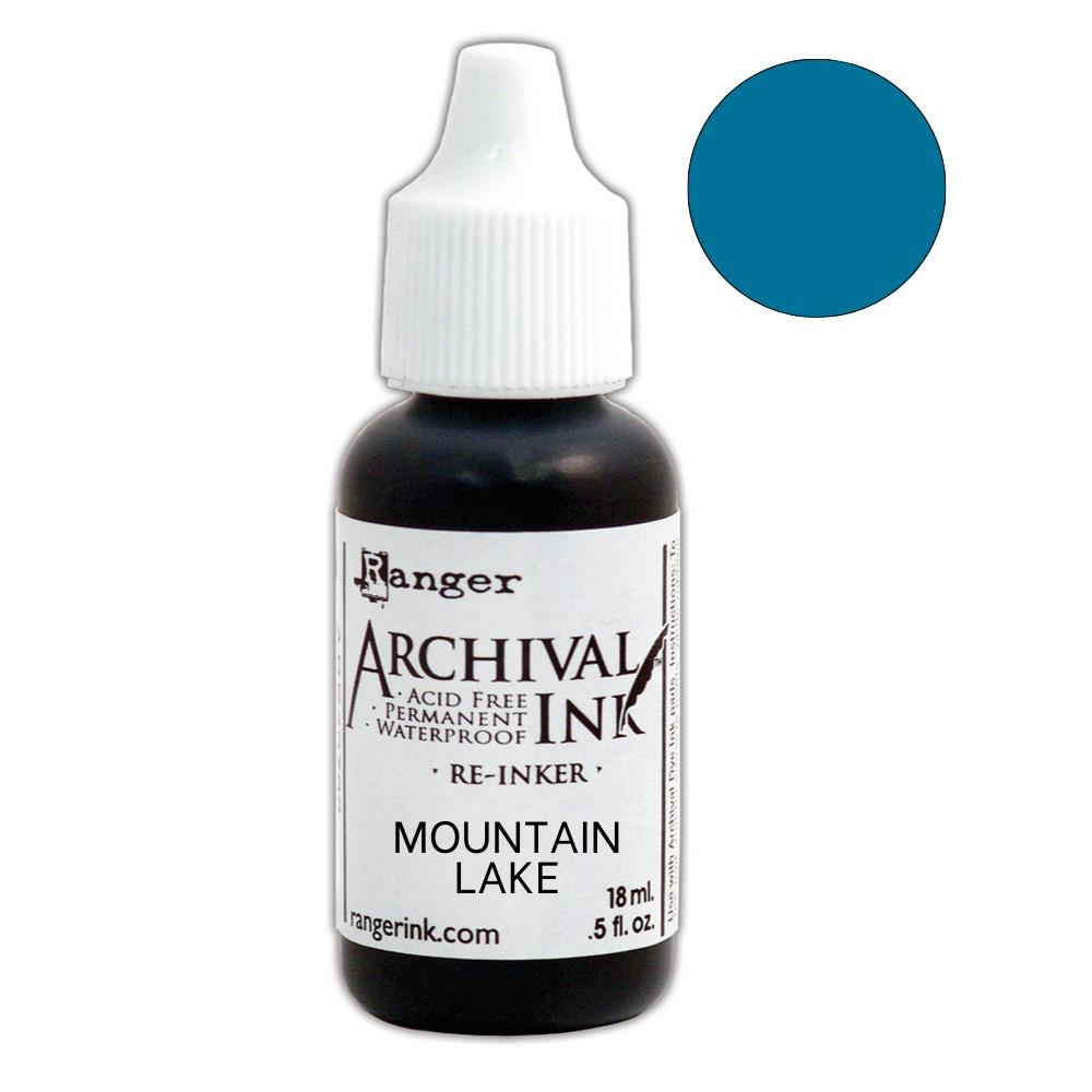 Ranger Archival Pad Reinker .5oz - Mountain Lake