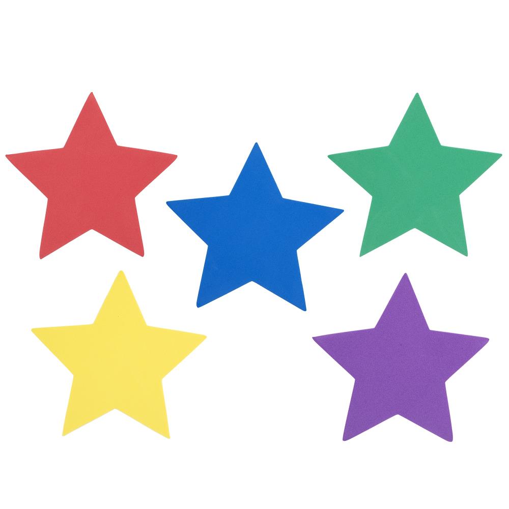 CousinDIY Foam Cutouts 6.5" 35 Pack - Stars