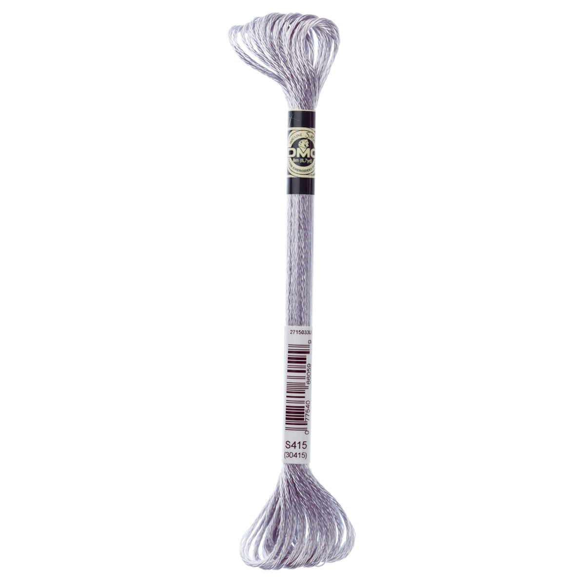 DMC Satin Floss 8.7yd - S415 Pearl Grey
