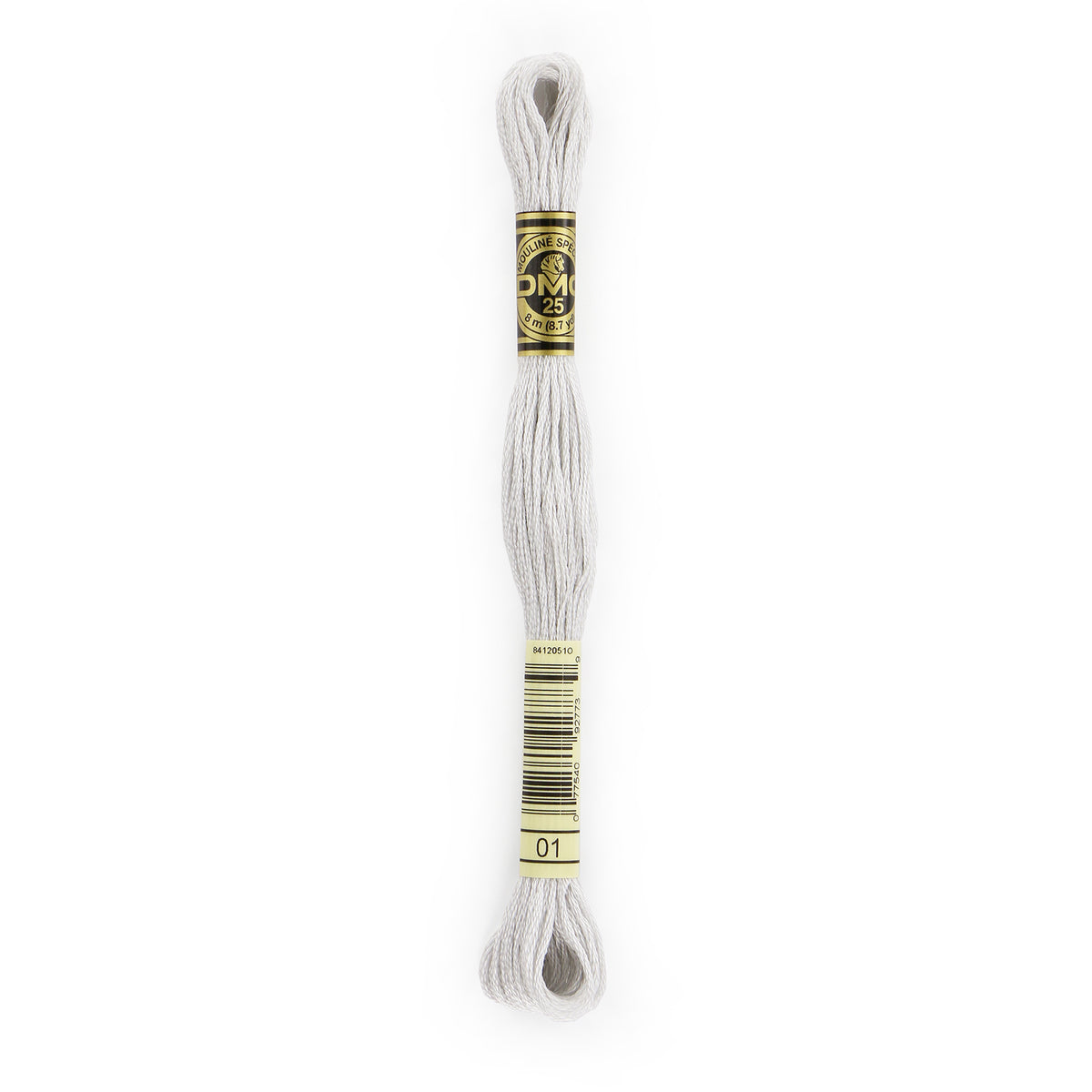 DMC 6-Strand Cotton Embroidery Floss 8.7yd - 1 White Tin