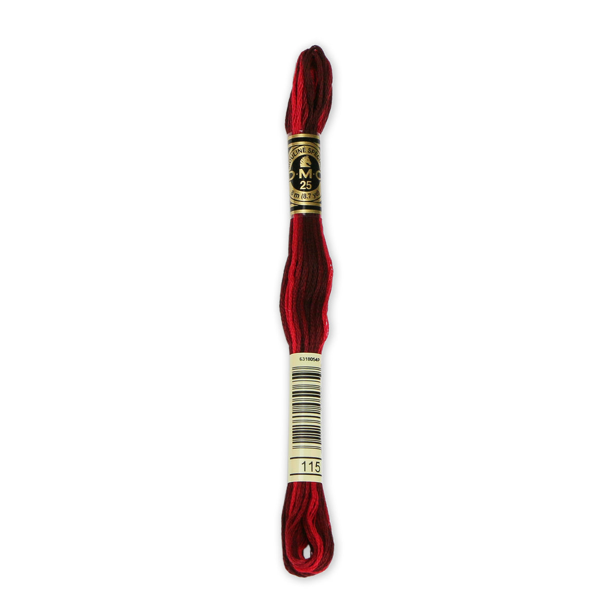 DMC 6-Strand Cotton Embroidery Floss 8.7yd - 115 Variegated Garnet