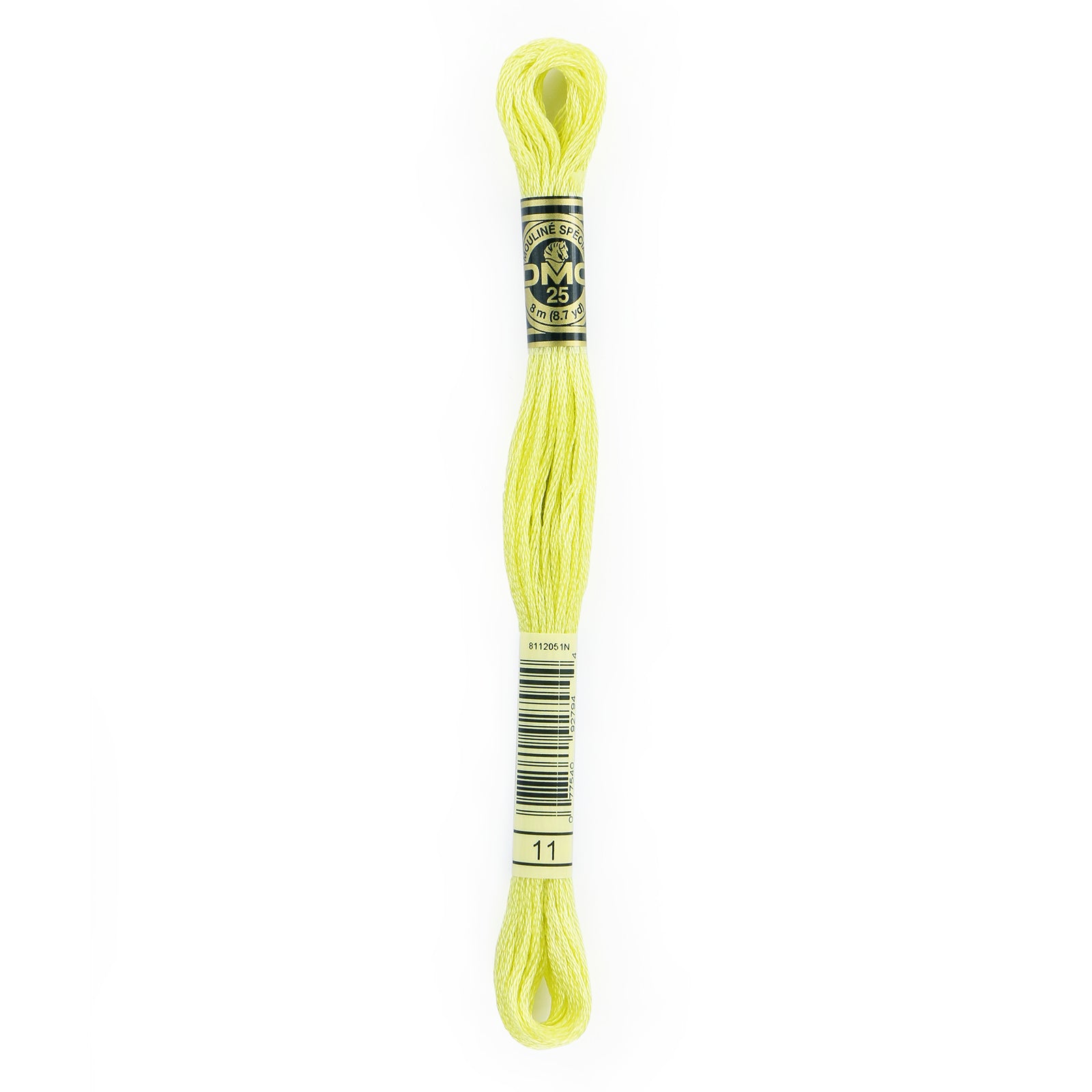 DMC 6-Strand Cotton Embroidery Floss 8.7yd - 11 Light Tender Green