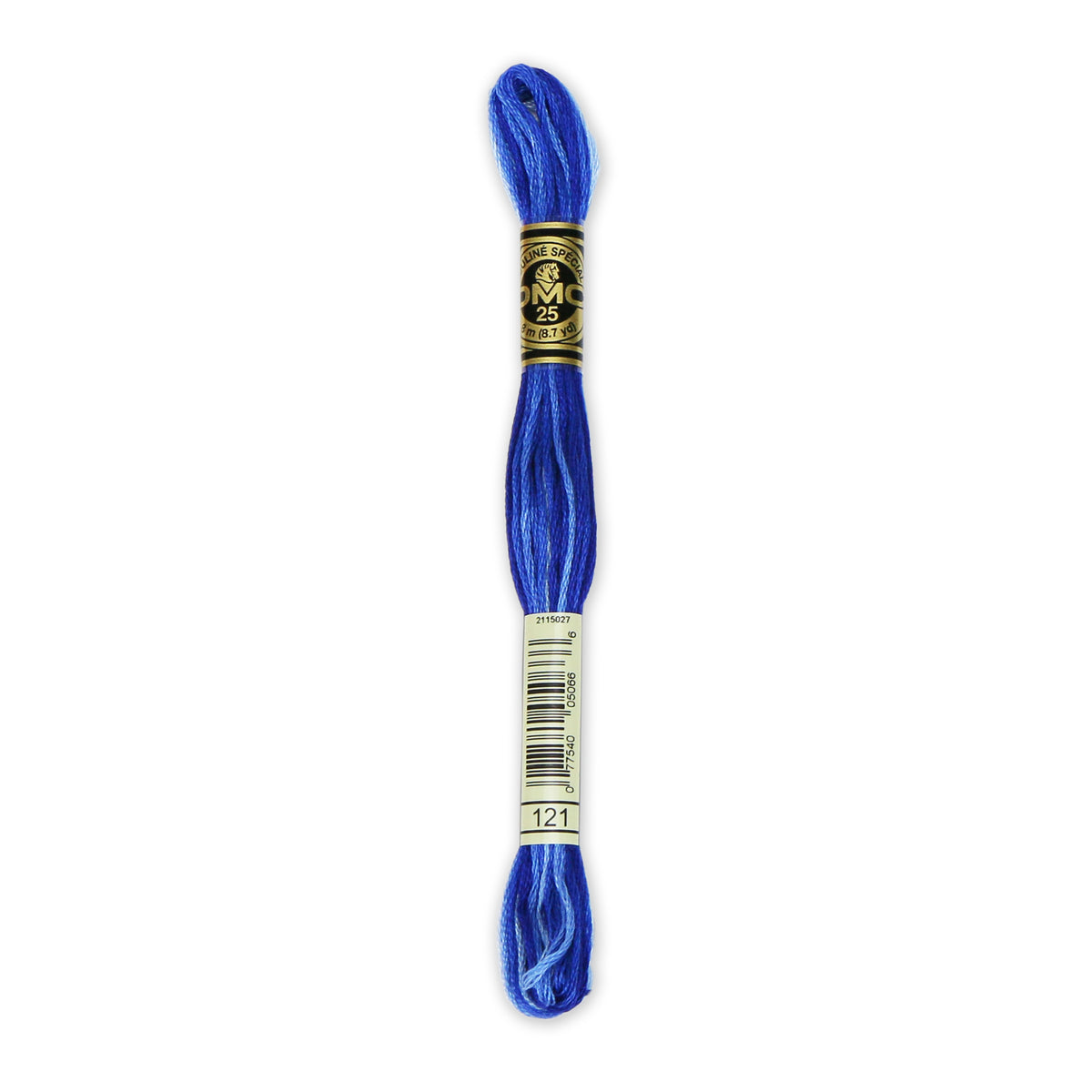 DMC 6-Strand Cotton Embroidery Floss 8.7yd - 121 Variegated Delft Blue