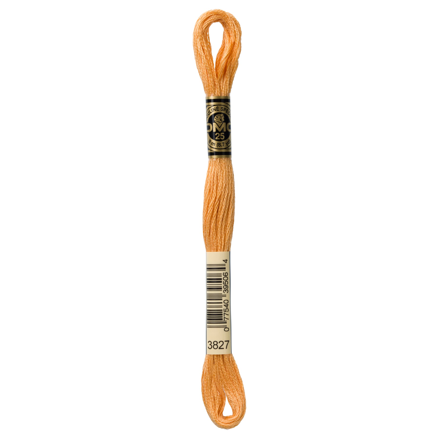 DMC 6-Strand Cotton Embroidery Floss 8.7yd - 3827 Pale Golden Brown