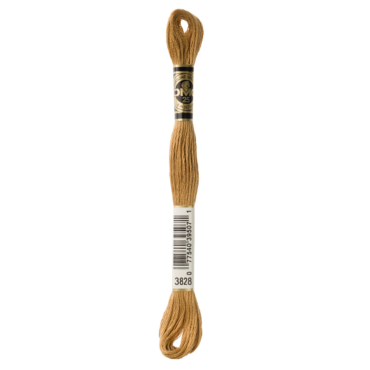 DMC 6-Strand Cotton Embroidery Floss 8.7yd - 3828 Hazelnut Brown
