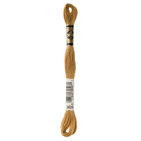 DMC 6-Strand Cotton Embroidery Floss 8.7yd - 3828 Hazelnut Brown
