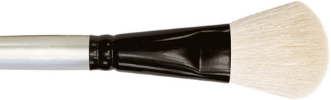 Simply Simmons Watercolor Brush - Oval White Goat 3/4"