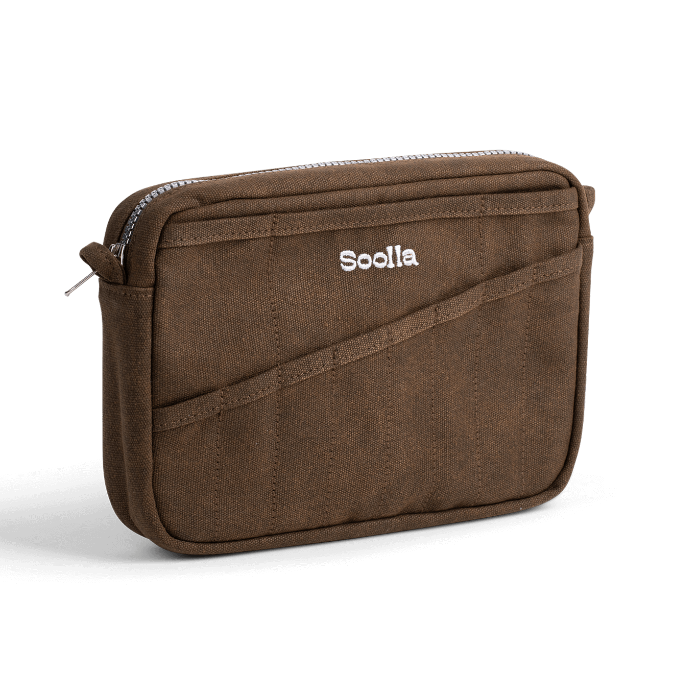 Soolla - Soolla® Studio Pouch, Coffee Bean (Stationery Pouch)