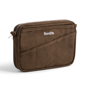 Soolla - Soolla® Studio Pouch, Coffee Bean (Stationery Pouch)