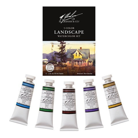 M. Graham Landscape Watercolor Set