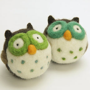 Woolbuddy Needle Felting Owls Kit