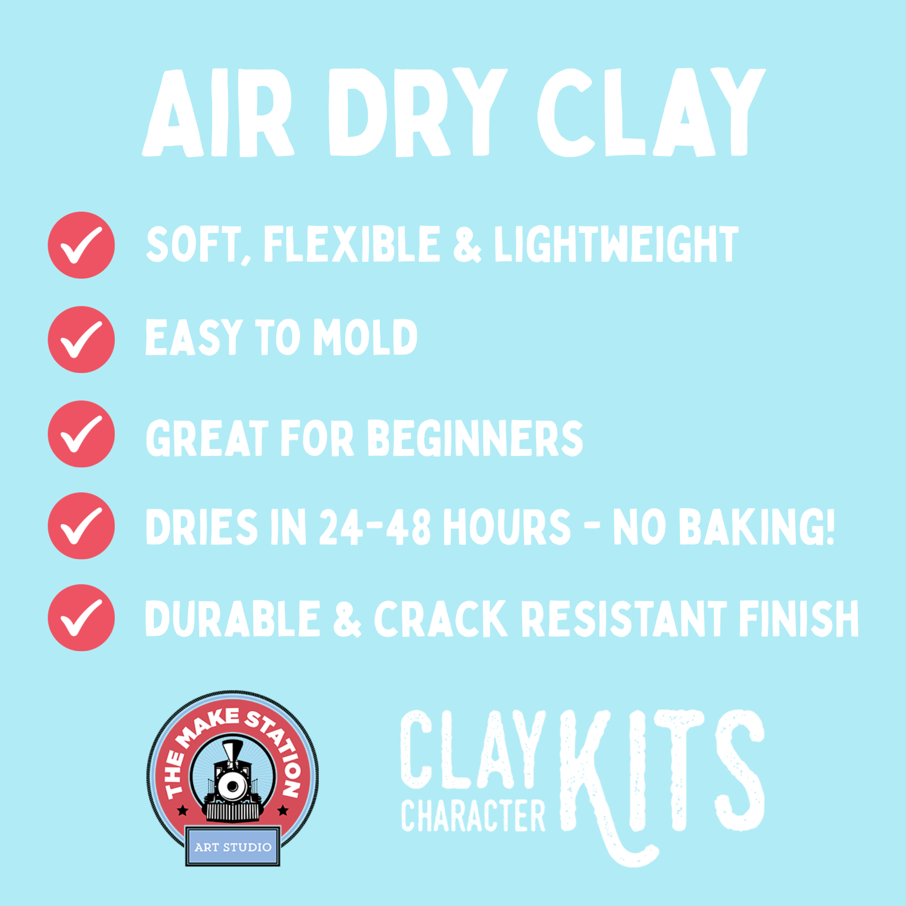 Tilly the Turtle Air Dry Clay Kit