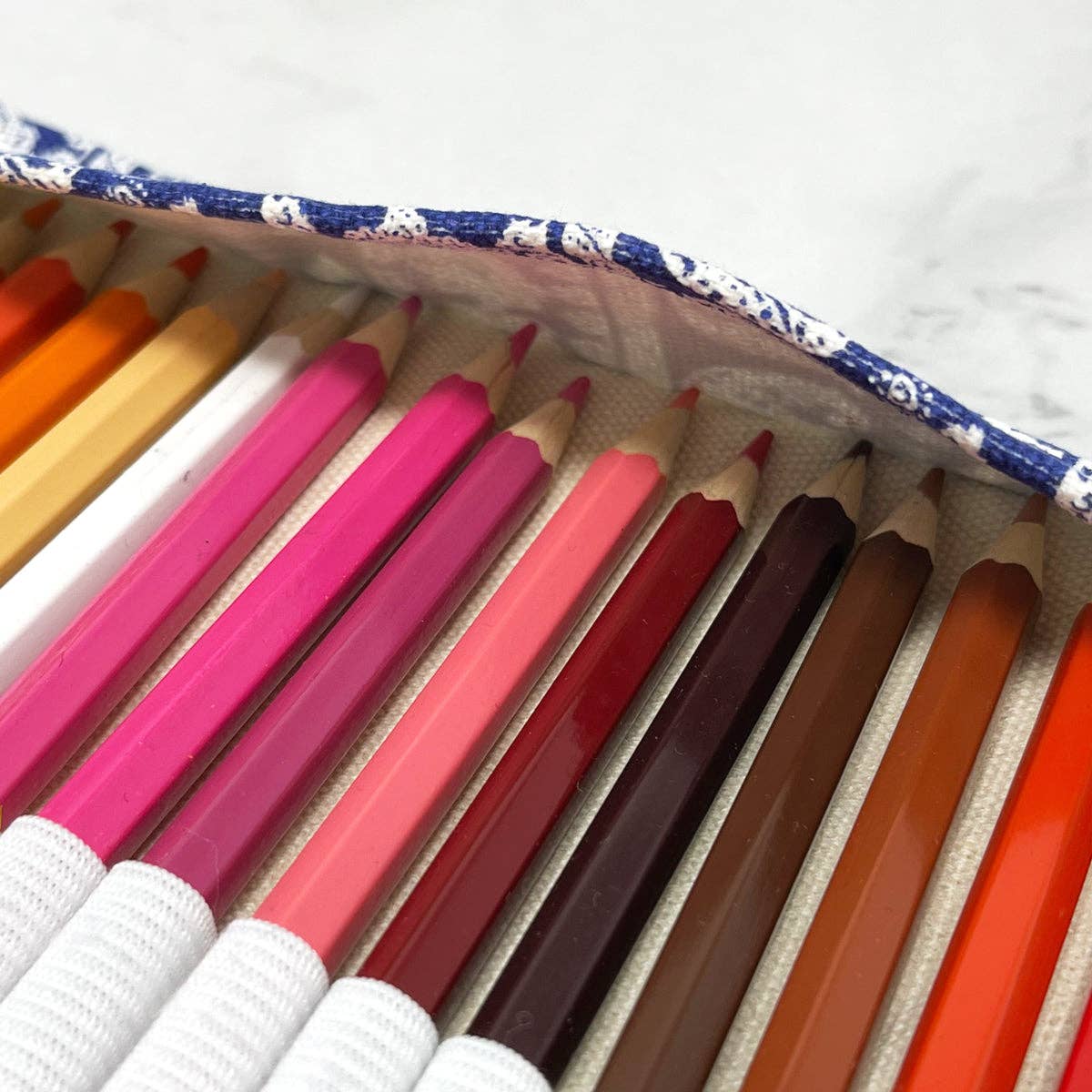 Pencil Wrap Pouch (72 slots) - Bohemian
