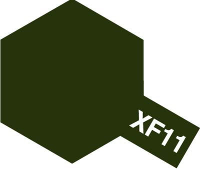 Tamiya Mini Acrylic 10 ml - XF-11 J.N. Green Matte Finish