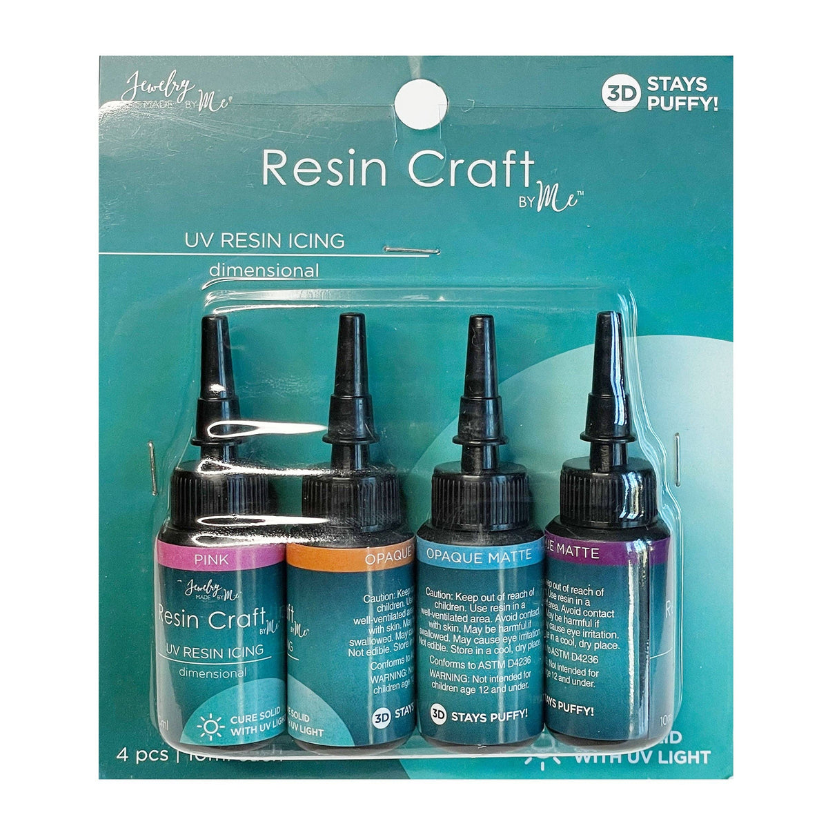 Jewelry Made by Me - Bloom Assortment UV Resin Icing 10ml 4pc